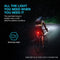 Vont Rechargeable Bike Light Set, Bicycle Light, Instant Install Without Tools, Fits All Bikes - 3 Modes, Bike Lights Front and Back Illumination - Waterproof, Lightweight, Durable