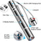 Cat Laser Pointer Toy, Proxima Direct Upgraded 5-in-1 Indoor Interactive Kitten Cat Toy, USB Rechargeable LED Light Pointer, Toy for Cat Dog Chasing Play and Training Exercise (Silver)