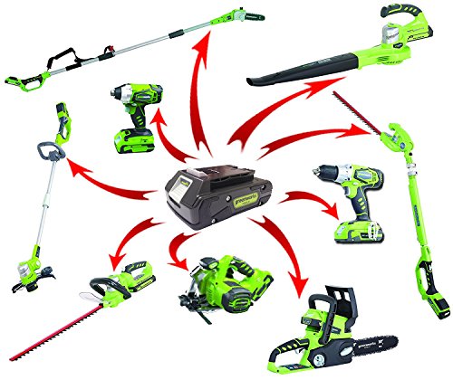 Greenworks 24V Cordless 57cm (22") Deluxe Hedge Trimmer Skin