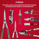 Darlac Professional Pruner – All-Round Garden Pruner – Precision High Carbon Steel Blades – Tension Adjuster With Locking Plate – Slim Profile Handles For Comfort
