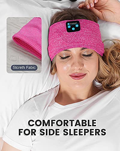 Sleep Headphones Bluetooth Sleeping Headband, Fulext Sleeping Headphones Music Sports Headband, Ultra-Soft Headphones Headband for Side Sleepers, Sleeping Gifts for Men Women