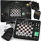 TOP 1 Chess Board Electronic Chess Games, Talking Coach Electronic Chess Board with Multi-Level Skills, Best Electronic Chess Set for Players of All Levels Ages Kids and Adults