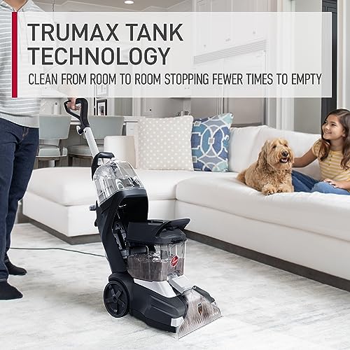 Hoover Powerscrub XL Pet Carpet Cleaner Machine, Upright Shampooer, FH68002, Black, Large