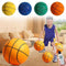 Silent Basketball, 2023 Silent Basketball Dribbling Indoor, The Handleshh Silent Basketball, Hushhandle Silent Foam Basketball, Indoor Training Foam Ball No Noise No Sound Basketball (18CM, Orange)