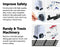 1200KG Auto Slide Sliding Gate Opener Automatic w 4m Rail