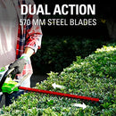 Greenworks 24V Cordless 57cm (22") Deluxe Hedge Trimmer Skin
