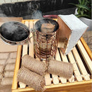 AukBeeFun Jute Burlap Rolls Smoker Fuel for Beekeeping,Easy to Light, Produce a Clean and Cool Smoke, Burn for A Long Time