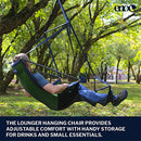 ENO Lounger Chair, Lime/Charcoal