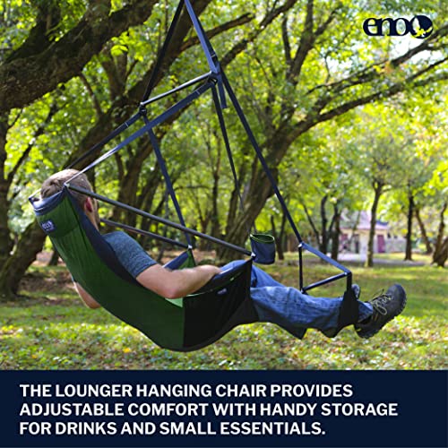 ENO Lounger Chair, Lime/Charcoal
