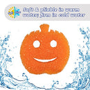 Scrub Daddy Sponge - Halloween - Non-Scratch Scrubbers for Dishes and Home - 3ct