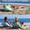 GoSports AirWedge Inflatable Beach Chair - Relax with The Comfort of Air (2-Pack)