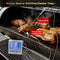 ThermoPro TP17 Digital Meat Thermometer with Dual Temperature Probe Large Backlight LCD Food Thermometer with Timer for Kitchen Oven BBQ Cooking Thermometer