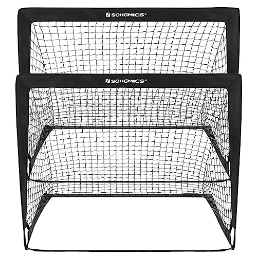 Songmics Portable Soccer Net, 120 cm Size, Black