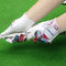 wosofe Golf Glove Women Pair Cool Leather Both Hand Summer Floral Colorful Breathable XL Sport Gloves
