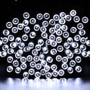 SHATCHI 100 Cool White LEDs Battery Operated Fairy Lights Waterproof Indoor/Outdoor 8 Changing Modes Timer Christmas Wedding Party Birthday Decorations