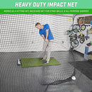GoSports 20 ft x 10 ft Sports Netting - Hitting Net for Golf, Baseball, Hockey, Soccer, LAX and More
