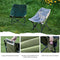 Naturehike Camping Chair, Free-Installation Upgraded Folding Portable Chair, Max Weight 120kg Widen and Enlarged Moon Chair for Outdoor Camping Fishing Picnic (Green)