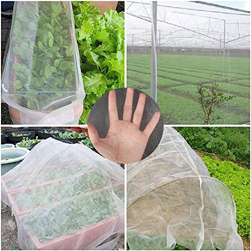 Garden Vegetable Protection Netting, Fine Mesh Insect Protection Net for Garden, Greenhouse, Plants, Fruit, Flowers, Crops, Pesticide Repellent (3 * 4m)