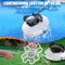 Baopilong (2023 Upgrade) Cordless Pool Vacuum for Above Ground Pool, Automatic Robotic Cleaner Dual-Drive Motors Self-Parking In Flat Pools Up to 1000 Sq.Ft (Lasts 120 Mins) White (PZ0-18)