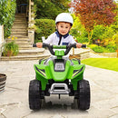 6V Kids Electric Car Ride On Toy Car ATV Quad Bike 4 Wheeler Green 72x40x45.5cm