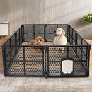 PaWz Pet Playpen Folding Dog Plastic Puppy Exercise Enclosure Fence 8 Panels