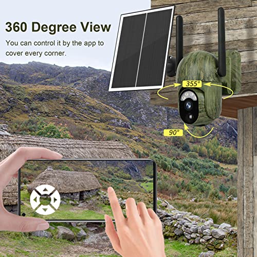 ZTGOJ 4G LTE Cellular Trail Camera - 2K Live Streaming, Night Vision, and Waterproof for Outdoor Enthusiasts