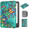 MOKASE for 6.8" Kindle Paperwhite 11th Generation Case 2021 (Model: M2L3EK / M2L4EK), PU Leather Cover with Auto Wake Sleep & Hand Strap for Signature Edition & Kindle Paperwhite 2021, Butterflies