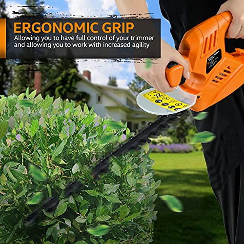 SuperHandy Hedge Trimmer 610mm 600W Corded 230V Lightweight Lawn and Garden Landscaping