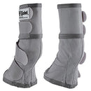 Cashel Crusader Horse Fly Protection Leg Guards, Set of Four, Grey, Horse