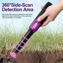 [2022 Newest] Metal Detector, LED Display Metal Detector Pinpointer, Handheld Pin Pointer Metal Detector, IP68 Full-Waterproof Underwater to 50ft/15m, Treasure Hunting Tool for Kids, Adults (HS-16)