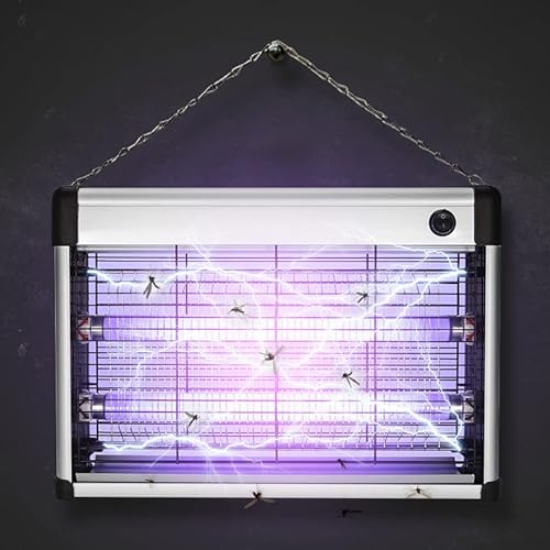 Mosquito Killer Lamp Insect Bug Zapper UV Light Outdoor Indoor Low Noise (30W Bug Lamp AU Plug)