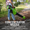Greenworks 48V (2 x 24V) Brushless Cordless Axial Blower (140 MPH / 585 CFM), (2) 4.0Ah USB Batteries (USB Hub) and Dual Port Rapid Charger Included)