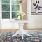 Home Styles 5177-30 Round Pedestal Dining Table Antique White Finish