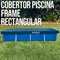 Intex - Rectangular Pool Cover for Tubular, 4.5 x 2.2 m