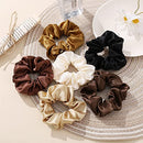 12 Pieces Hair Scrunchies, BetterJonny Elastic Hair Bands Satin Scrunchy Hair Bands for Ladies and Girls