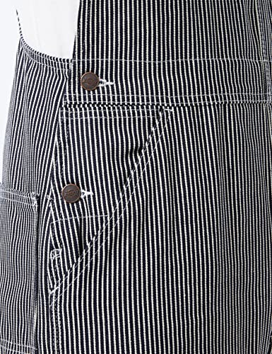 Dickies Men's Bib Overall, Hickory Stripe, 38X30