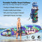 SereneLife Inflatable Stand Up Paddle Board (6 Inches Thick) with Premium SUP Accessories & Carry Bag | Wide Stance, Bottom Fin for Paddling, Surf Control, Non-Slip Deck | Youth & Adult Standing Boat