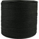 (Black) - HHH Hunting 100m Reel Of Paracord For Use With Military Basha Army tarp Tent Guy Ropes bivi tent Fishing camping Hunting Shelter 100m Reel In 3 Colours.