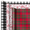 Hallmark Holiday Plaid Wrapping Paper with Cutlines and Optional DIY Bow Templates on Reverse (3 Rolls: 120 Sq. Ft. Ttl) Red Toile, Black and White Buffalo Check, Christmas Plaid
