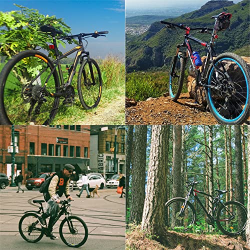 【AU Stock】 26/27.5/29 Travel 120mm MTB Air Suspension Fork, Rebound Adjust 1 1/8 Straight Tube QR 9mm Manual Lockout XC AM Ultralight Mountain Bike Front Forks