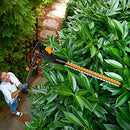 WORX 20V Cordless Pole Hedge Trimmer with POWERSHARE 2Ah Battery and Charger - WG252E