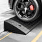 2Pack 4" Rise Rubber Curb Ramps Heavy Duty Driveway Curb Ramp 17000 Lbs Car Slope Ramp for Sidewalk Cars RV Trucks Shed Access Bike Pets Scooter Wheelchair 23.6x9.8x4inch (4'' Rise)