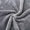 Ultra Soft Double Sided Microfiber Polyester Blanket for Extra Warmth in Bed, Luxury Light Weight Flannel Throw Perfect for Keep Warm snuggling on The Sofa Couch Chair (130cmX180cm, Grey)