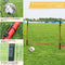 Soccer Goal-KAIHAOWIN Steel Frame Soccer Net with All Weather Net for Kids/Adult-Quick Assembly and Durable Sports Training Goals for Backyard Indoor Outdoor-Heavy Duty Matel Soccer Practice-6'x4'