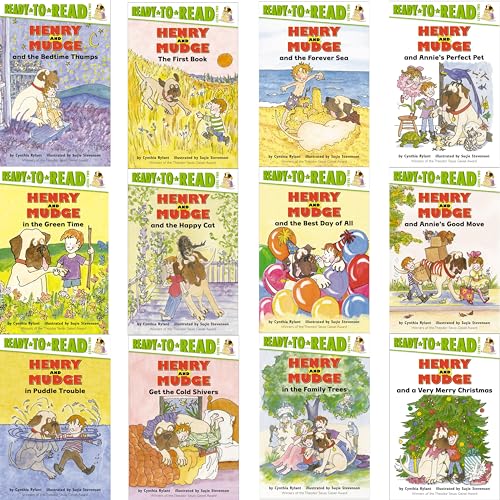 Henry and Mudge Box Set of 12: The First Book; in Puddle Trouble; the Green Time; Forever Sea; Get the Cold Shivers; Happy Cat; Bedtime Thumps; Best Day of All; Family Trees; Annie's Good Move; Annie's Perfect Pet; Very Merry Christmas (Ready-to-Read)