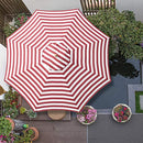 Yescom 13 Ft Patio Umbrella Replacement Canopy Market Table Top Outdoor Sunshade Cover