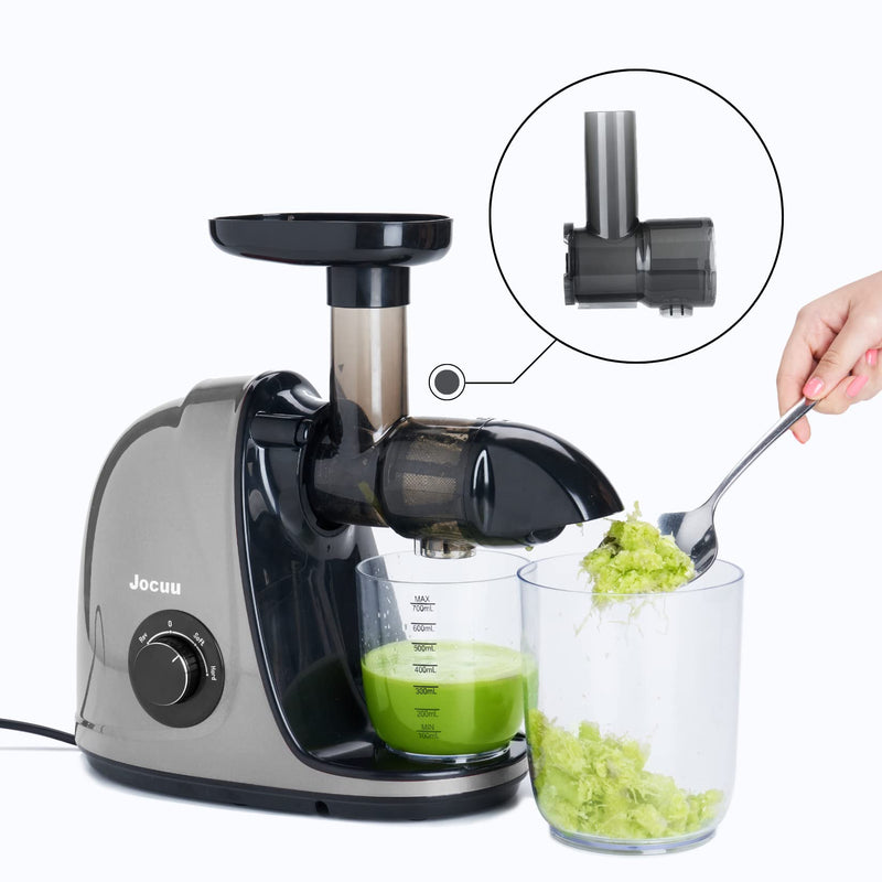 Jocuu Juicer Accessory no. 5, Juicing Body Replacement Part for Slow Masticating Juicer ZM1503, Feeding Chute, Easy to Assemble, Disassemble & Clean, 100% BPA Free, Food Grade Material