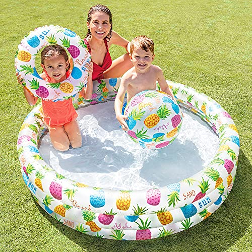 Intex Pineapple Splash Baby Pool Set
