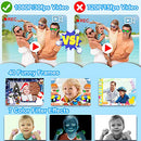 PROGRACE Kids Camera Waterproof Boys - Toy Gifts for Boy Kids Video Camera Underwater Recorder HD Kids Digital Camera Toddler Children Camcorder Age 3 4 5 6 7 8 9 10 Year Old Birthday Presents