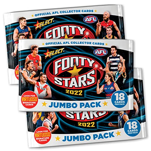 AFL Footy Stars Cards Jumbo Pack